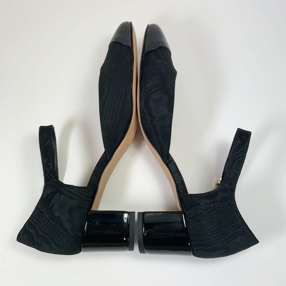 J. Crew Millie Ankle-strap Cap Toe Heels in moiré - Picture 11 of 12